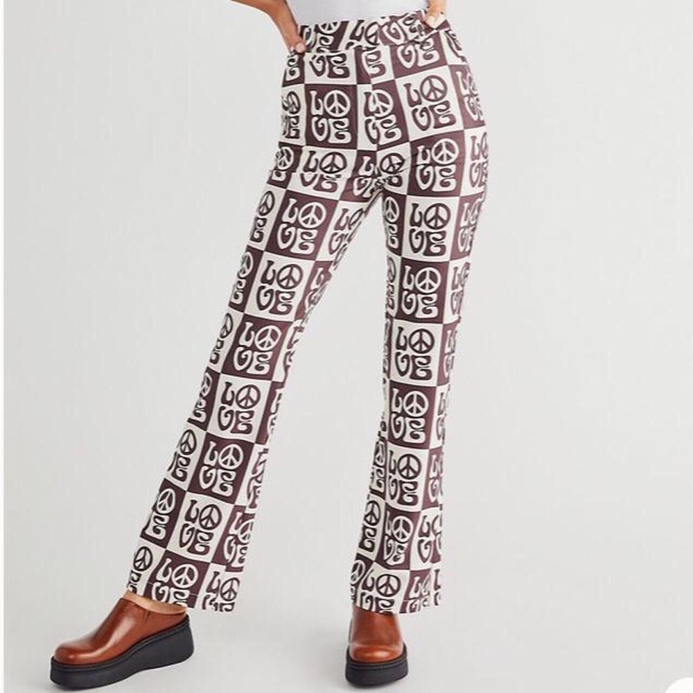 🔥SOLD🔥House of Sunny All You Need is Love Pants (US 6/ UK 10)